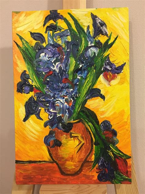 Irises Van Gogh Art By Sexymissme Mfc Share 🌴