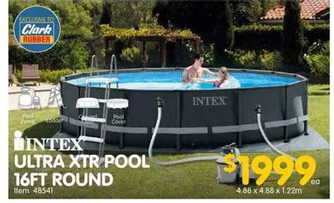 Intex Ultra Xtr Pool 16ft Round Offer At Clark Rubber