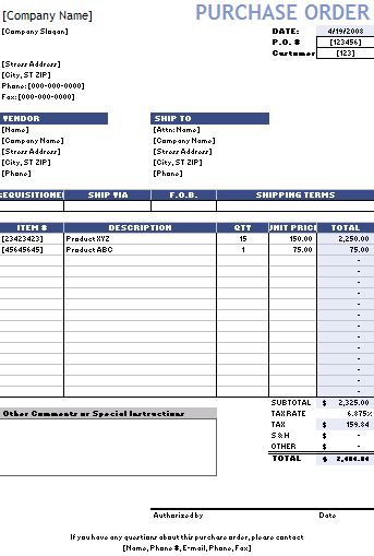 order form template excel teknoswitch