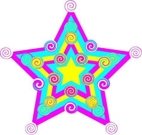 Star Swirls Neon By Mythicdragon30 On Deviantart