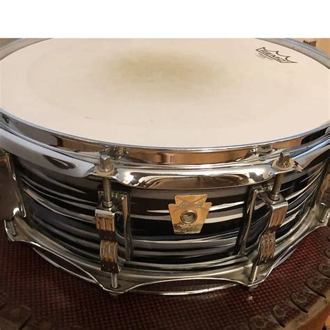 Ludwig Black Oyster Pearl Bop Ringo Maple Interior Snare Drum Reverb