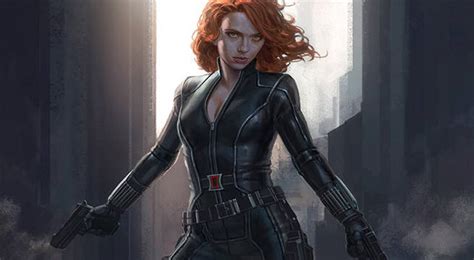 Alternate Look For Black Widow Revealed In New Captain