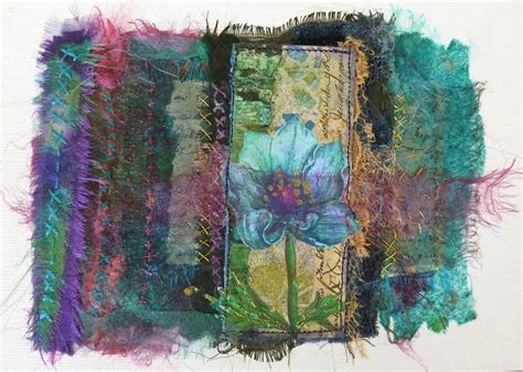 Linda Vincent Gallery Fabric Art Collage Art Mixed Media Textile