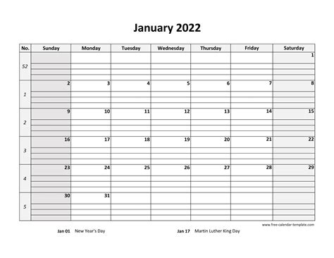 Printable 2022 Word Calendar Templates Calendarlabs Free 2022 Monthly