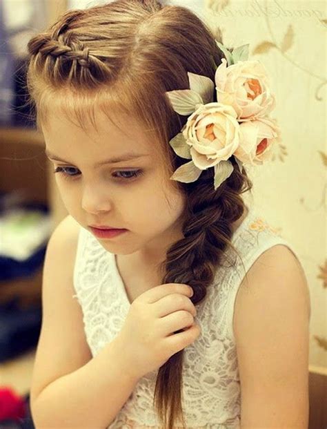Ideas Cute Updo Hairstyles For Little Girl
