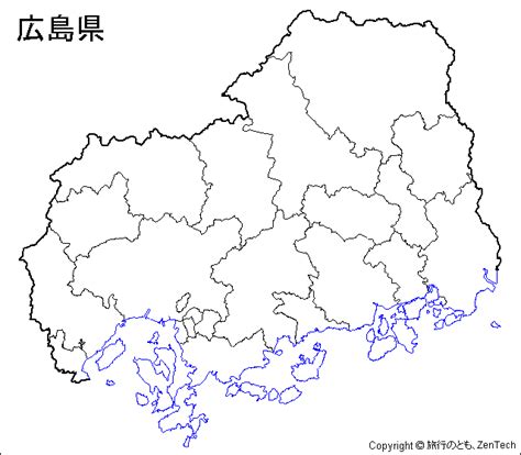 新潟(9947) 富山(4958) 石川(4371) 福井(3132) 山梨(2275). 広島県 市町村地図 - 旅行のとも、ZenTech