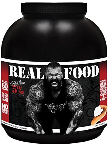 Why was the rich piana meal plan discontinued? Rich Piana 5% Nutrition Real Food (Sweet Potato Pie) 63 ...