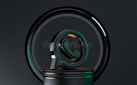 Background Whatsapp Icon 3d Rendering Stock Illustrations 217