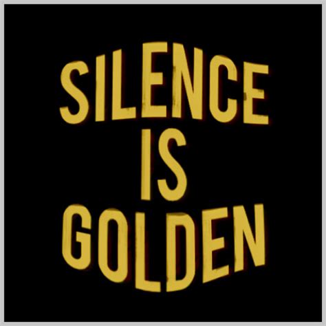 Silence Is Golden Clip Art Art And Collectibles