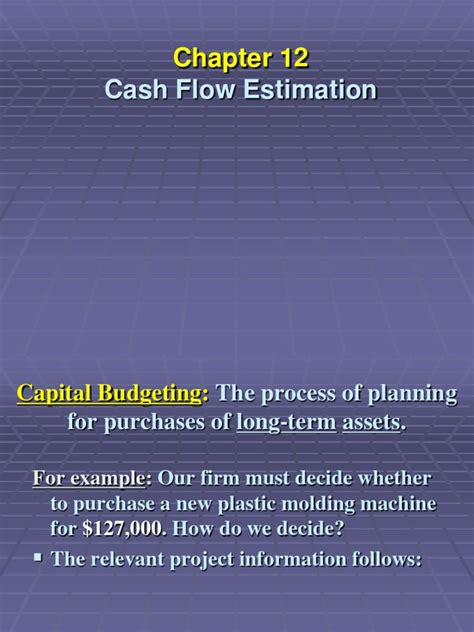 Budgeting Pdf Depreciation Capital Budgeting