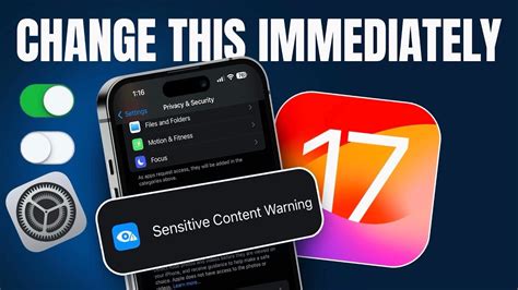 Ios 17 Settings You Need To Change Immediately Rujukan World