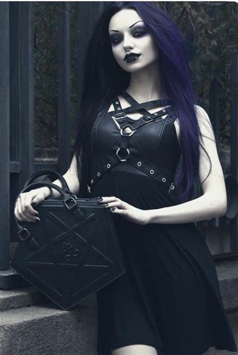 Pin By Richard Alan On Darya Goncharova Gothic Fashion Goth Beauty