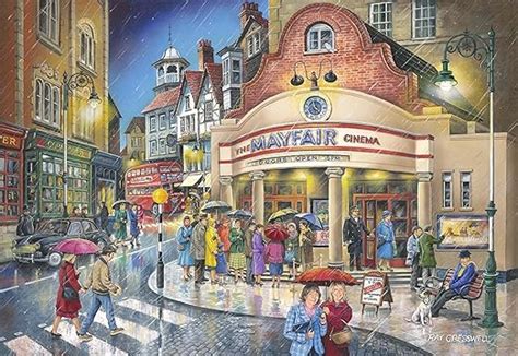 The House Of Puzzles 1000 Piece Jigsaw Puzzle Evening Out
