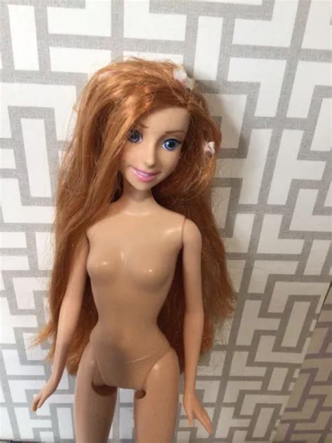 Disney Rare Giselle From Enchanted Barbie Doll Mattel Pour Ooak