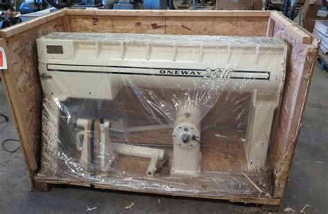 S17 Oneway 2436 Lathe In Wooden Crate Oahu Auctions
