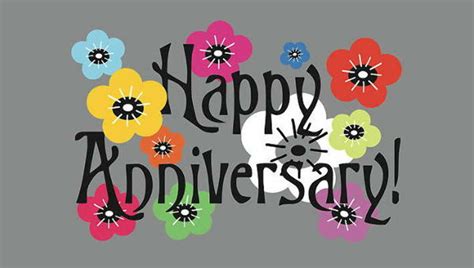 Happy Anniversary Clip Art Flowers