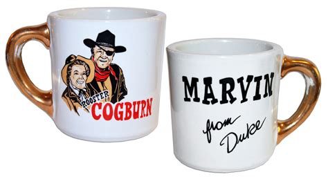 Compromise Painful Distraction John Wayne Coffee Mug Make Clear Heir Cry