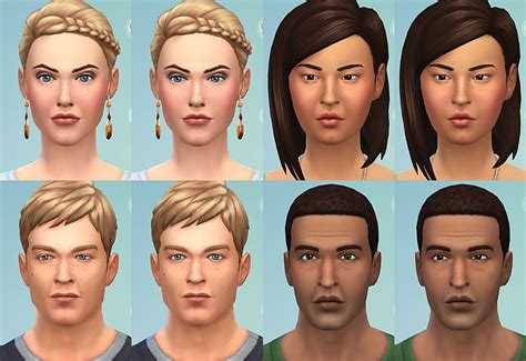 Sims 4 Cas Sims Cc The Sims Wrinkle Remedies Facial Wrinkles Sims