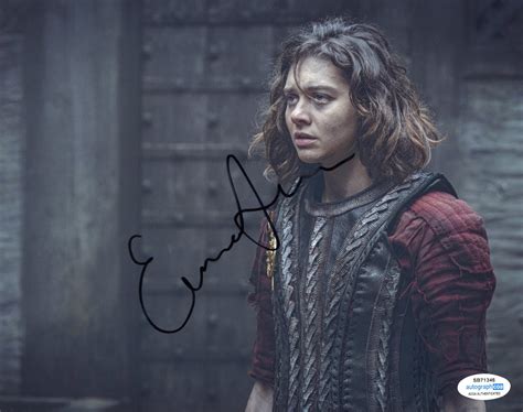 Emma Appleton The Witcher Signed Autograph 8x10 Photo Acoa Outlaw