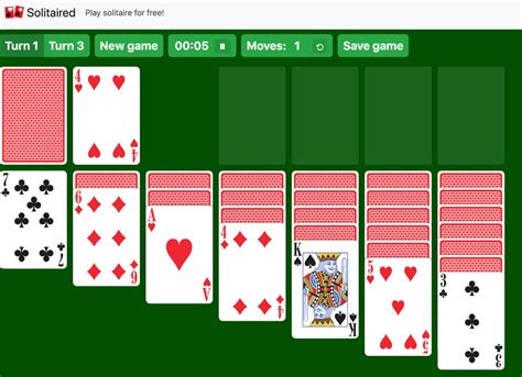 Klondike Solitaire Turn 3 Online And 100 Free