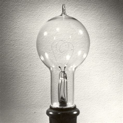 Thomas Edison First Light Bulb