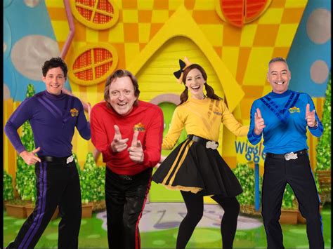The Wiggles Lachy Wiggle Tsehay Wiggle And Murray Wiggle Stay Instead