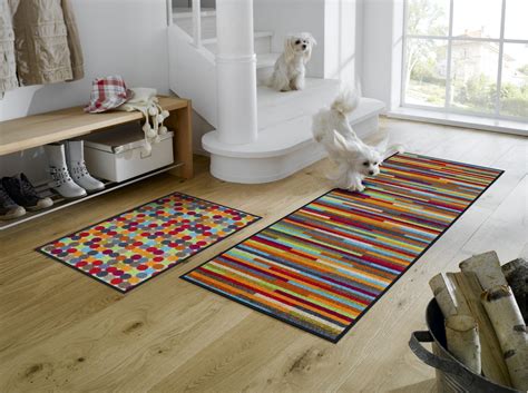 Cartoon fußmatte anti slip beflockung teppich tür matten fußmatten innen küche zimmer boden matte teppich tapete. Mikado Stripes waschbare Fußmatte wash+dry | inside53