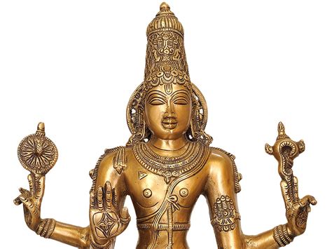Large Size Four Armed Standing Vishnu