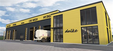 Car wash express $1.4m auto + 4 self service bays + 9 vacs. Car wash and office | Arkadiusz Fiącek - CGarchitect ...