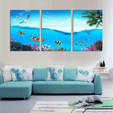 15 Photos 3 Piece Beach Wall Art