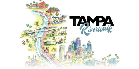 Printable Tampa Riverwalk