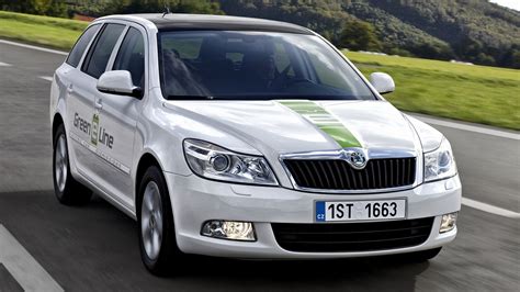 2012 Skoda Octavia Green E Line Test Car Wallpapers And Hd Images