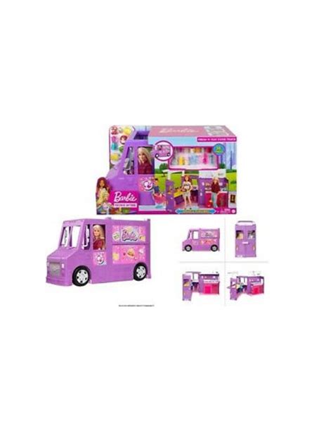 Barbie Camper Food Truck Con Accessori Magic Toys