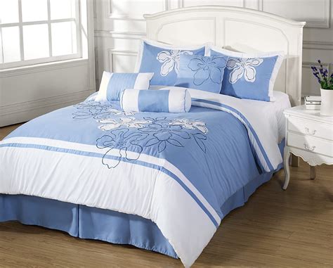 Shop wayfair for all the best blue comforters & sets. Light Sky Blue Bedroom Ideas | Beautiful Bedroom