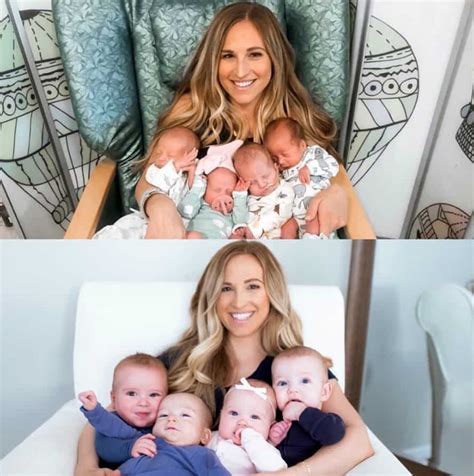 Mom Of Quadruplets Shares Incredible Before And After Photos Of Her Awe