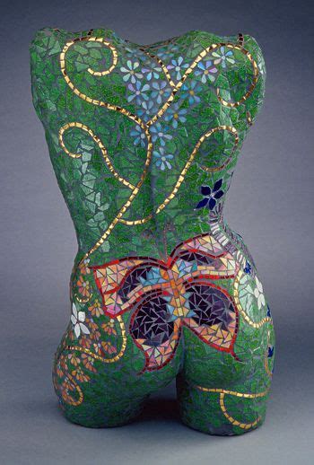 A Beautiful Interpretation Of The Fertility Goddess Mosaic Stained Mosaic Diy Mosaic Garden