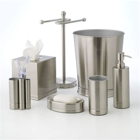 Sonoma Goods For Life Brushed Nickel Bathroom Accessories Collection