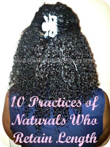 Grow Long Natural Hair Habits For Length Retention Curlynikki