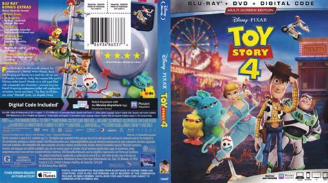 Toy Story 4 2019 R1 Blu Ray Cover Dvdcovercom