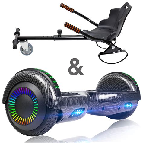 Buy Sisigad Hoverboard With Seat Attachment Combo 65 Two Wheel