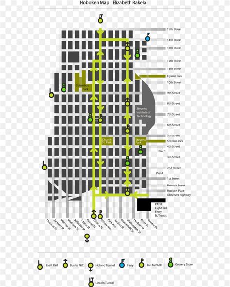 Jersey City Weehawken Hoboken Terminal Map Apartment Png 554x1024px