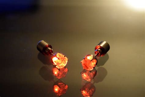 Light Up Led Earrings Eternity Led
