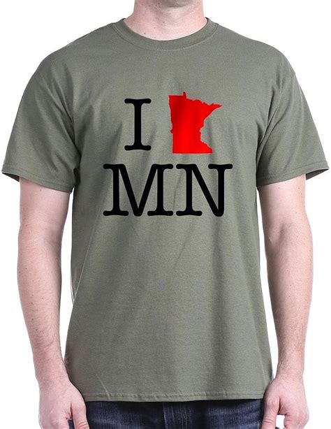 I Love Mn Minnesota Classic T Shirt 1189 Kitilan