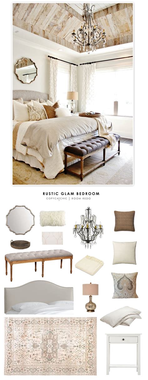 30 Catchy Rustic Glam Bedroom Home Decoration And Inspiration Ideas