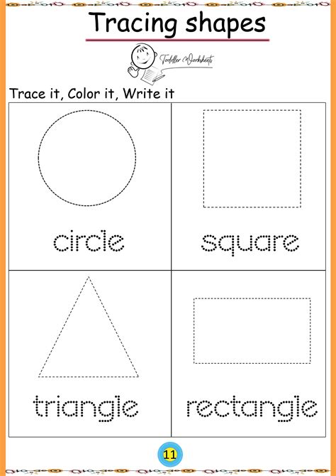Using Shapes Worksheets To Teach Kids Geometry Free Worksheets
