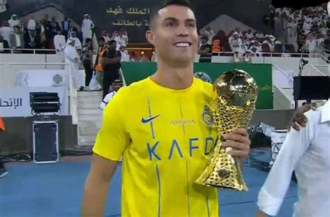 Video Cristiano Ronaldo Wins The Arab Cup Of Champions With Al Nassr