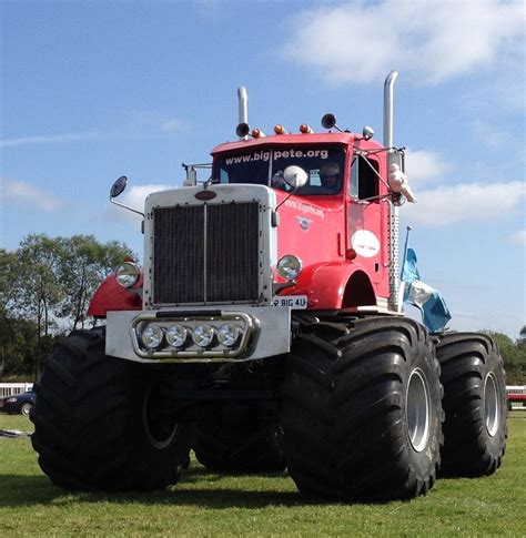 Big Pete Is Worlds Only “real” Monster Truck Now With Matching