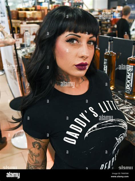 June Glendale California Usa Jessie Lee Attends Doom S Whiskey Tasting At Remedy
