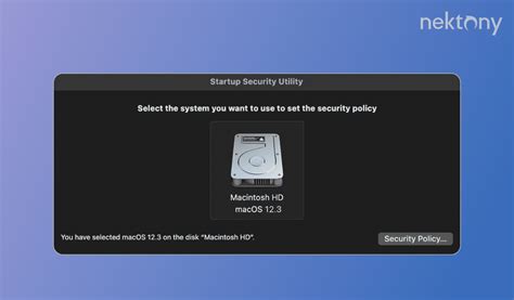 Startup Security Utility On Mac How To Launch Nektony