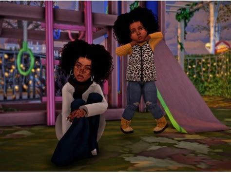 Xxblacksims Nila Curls Kids And Toddlers Conversion By Afrosimtricsimmer